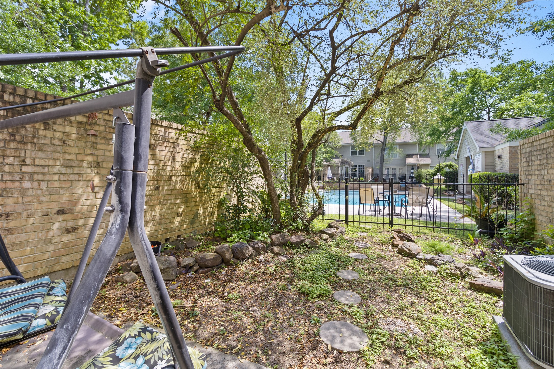 2030 Plantation Drive, Unit F3 Conroe, TX 77301 - Photo 18 of 22 a view of outdoor space and yard