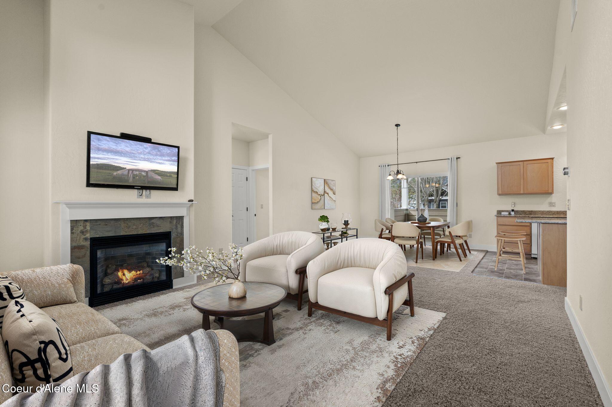 424 Becker Lane Dover, ID 83825 - Photo 6 of 38 Virtually Staged Great Room
