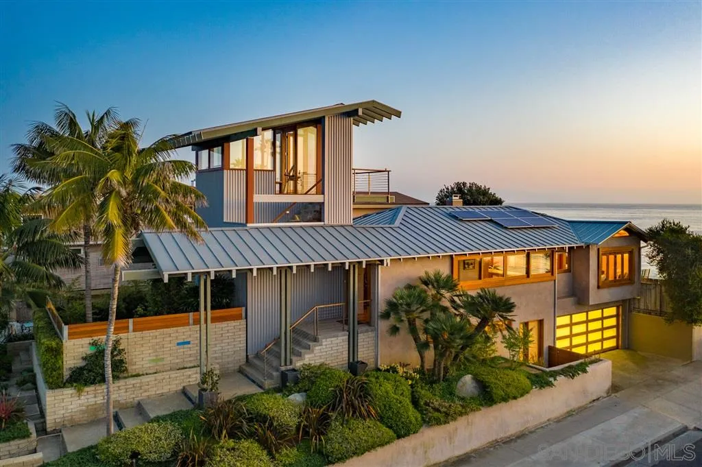 330 Neptune Avenue Encinitas, CA 92024 - Photo 1 of 13 a view of a house with a balcony and garden