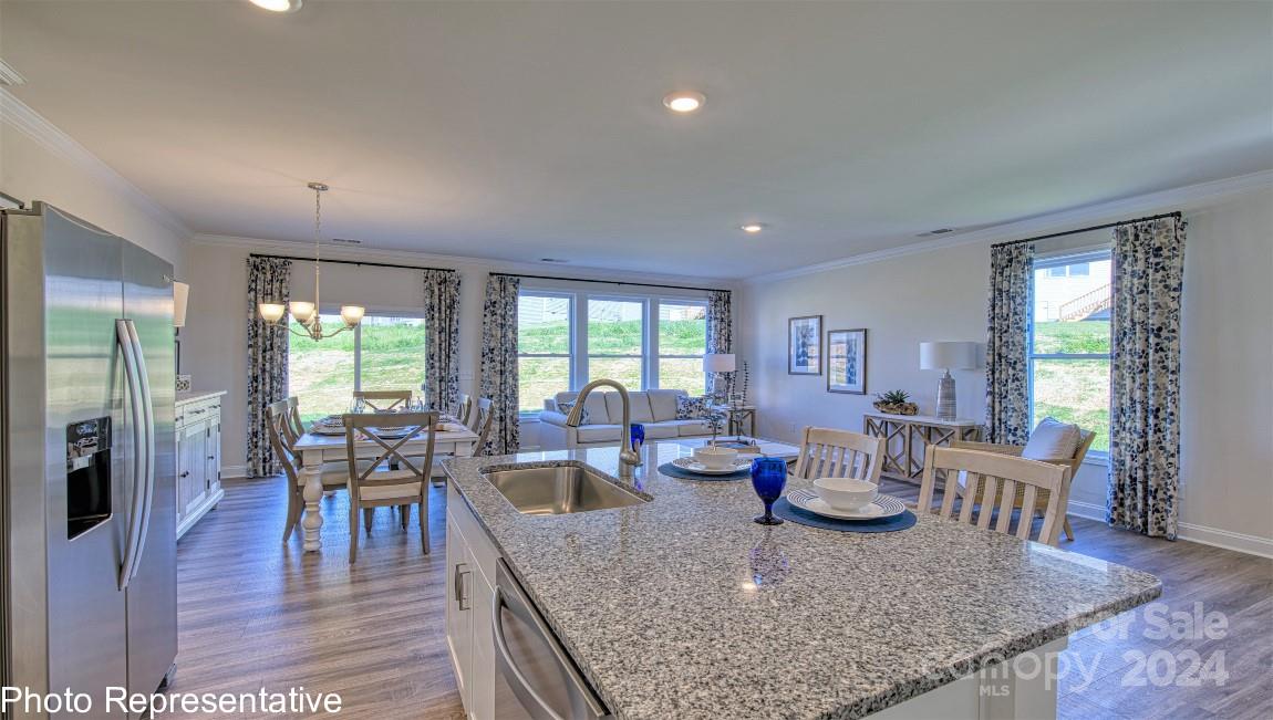 513 Wheatfield Road Fletcher, NC 28732 - Photo 11 of 47 a view of a dining room with furniture window and outside view