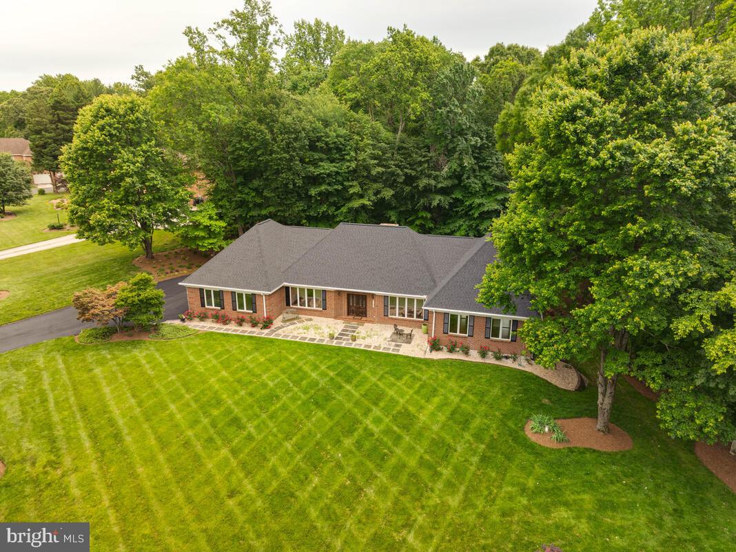 3170 Hickory Ridge Road Dunkirk, MD 20754 - Photo 61 of 74 aerial view of a house with a big yard and large trees