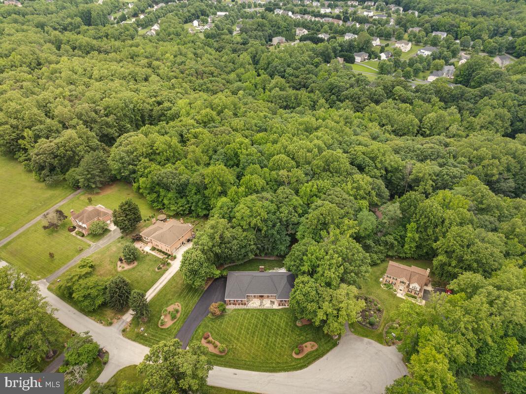 3170 Hickory Ridge Road Dunkirk, MD 20754 - Photo 72 of 74 an aerial view of residential house with outdoor space and trees