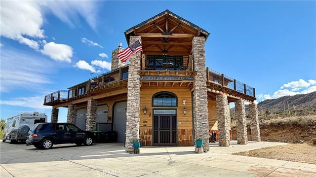 a car parked in front of a building