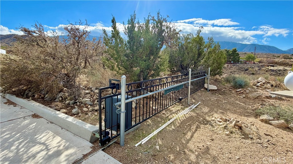 275 Canyon Road Pinon Hills, CA 92372 - Photo 59 of 68 a view of a wooden bridge
