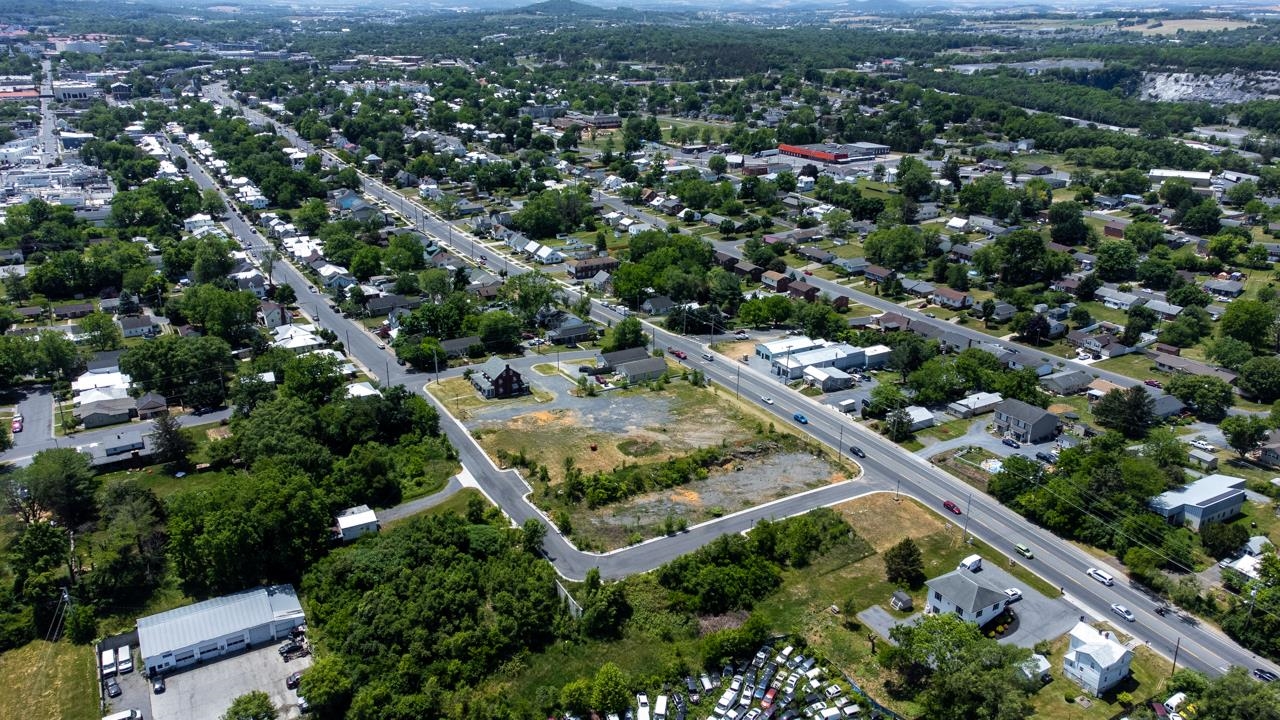 919 Collicello Street Harrisonburg, VA 22802 - Photo 19 of 30 an aerial view of a residential houses with city and green space