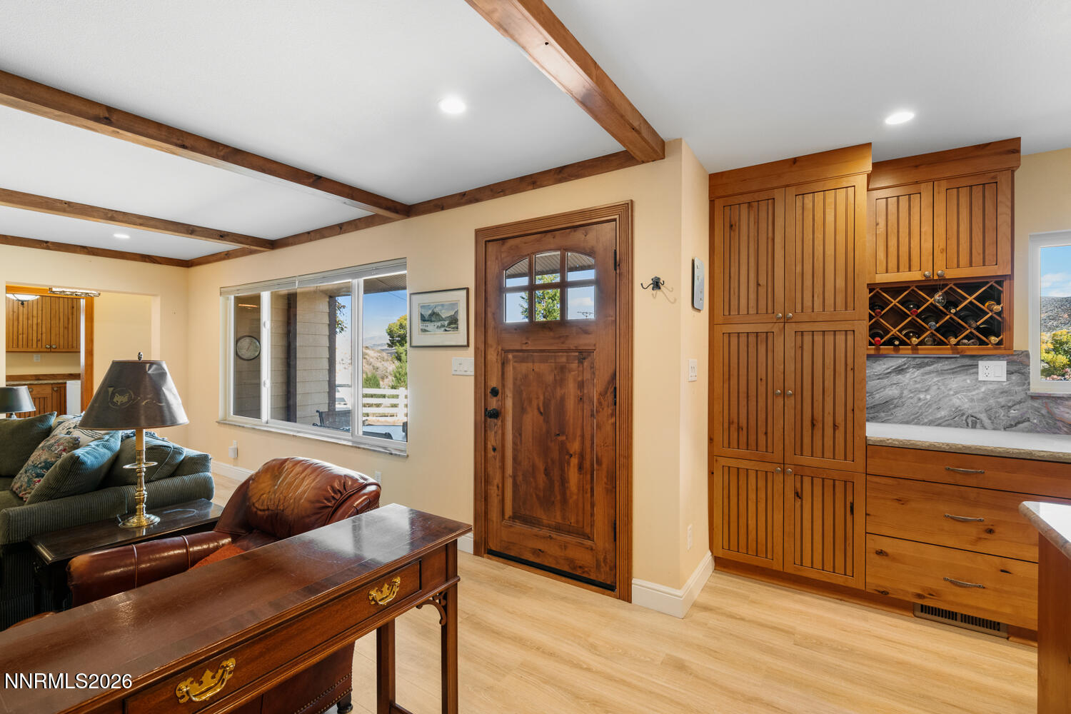 14005 North Red Rock Road Reno, NV 89508 - Photo 35 of 51 a living room with furniture and wooden floor