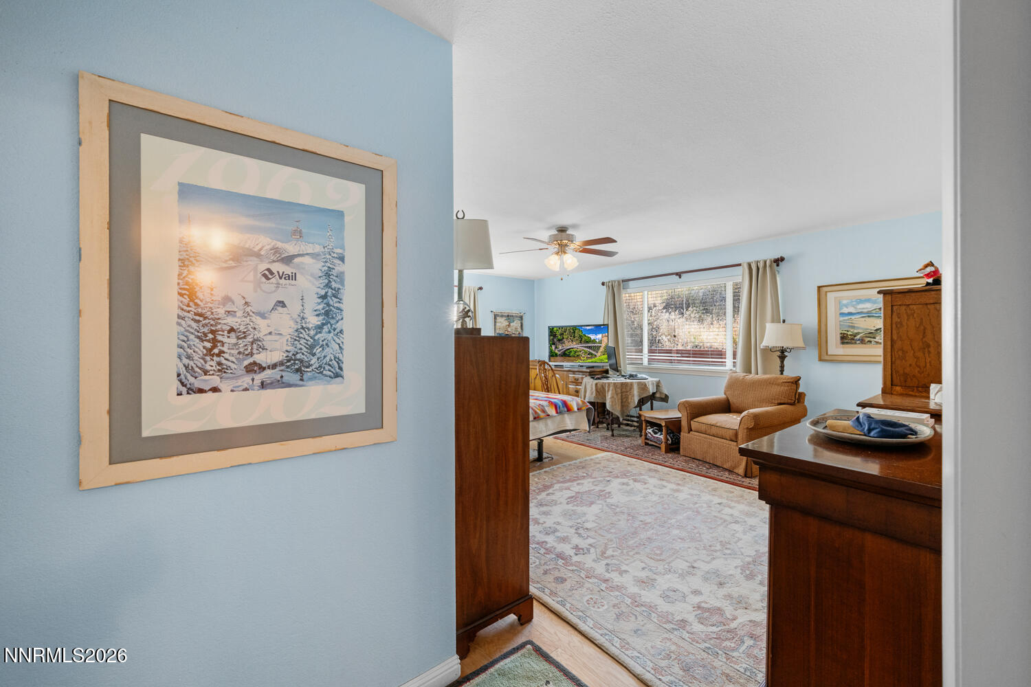 14005 North Red Rock Road Reno, NV 89508 - Photo 43 of 51 a view of a livingroom with workspace and a window