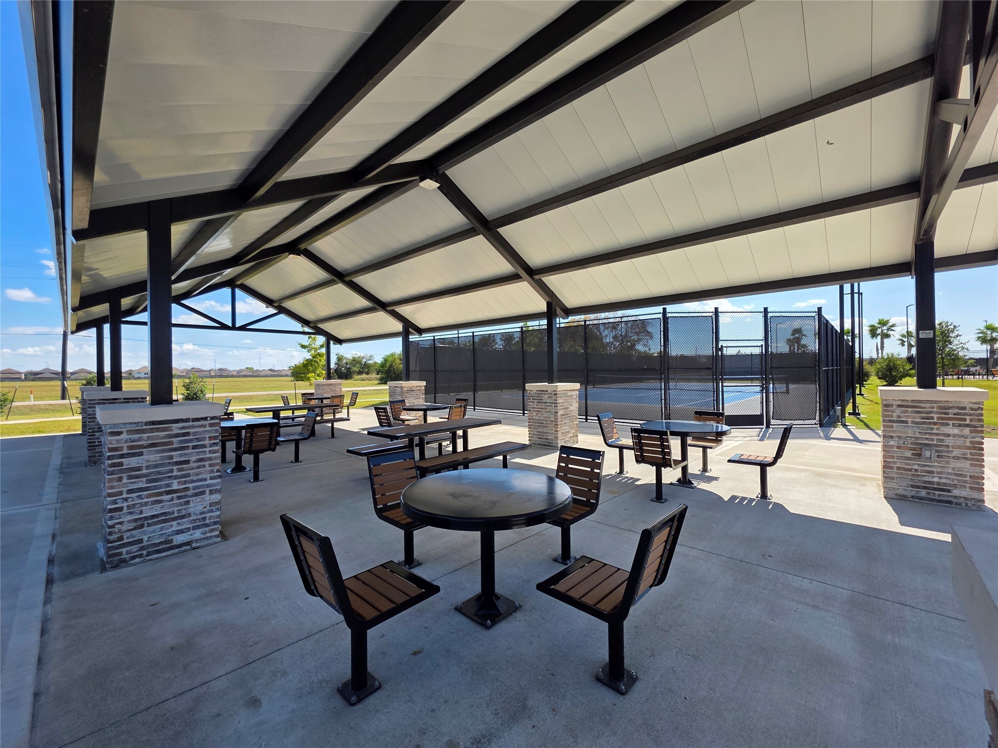 1333 Red Hills Drive Rosharon, TX 77583 - Photo 26 of 29 a view of a swimming pool with outdoor seating