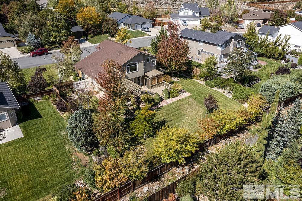 14320 Ghost Rider Drive Reno, NV 89511 - Photo 39 of 40 an aerial view of residential houses with outdoor space