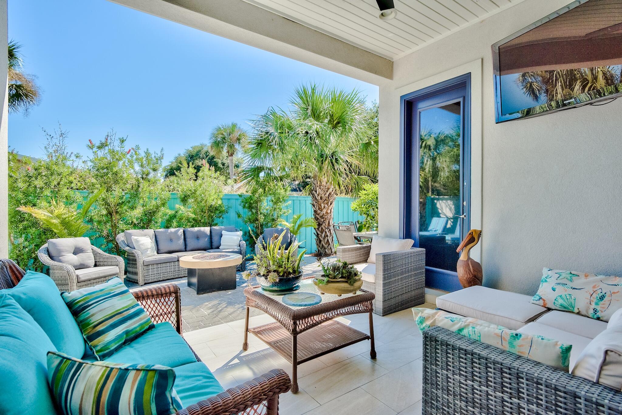 74 Walton Drive Miramar Beach, FL 32550 - Photo 8 of 55 a living room with furniture and a potted plant