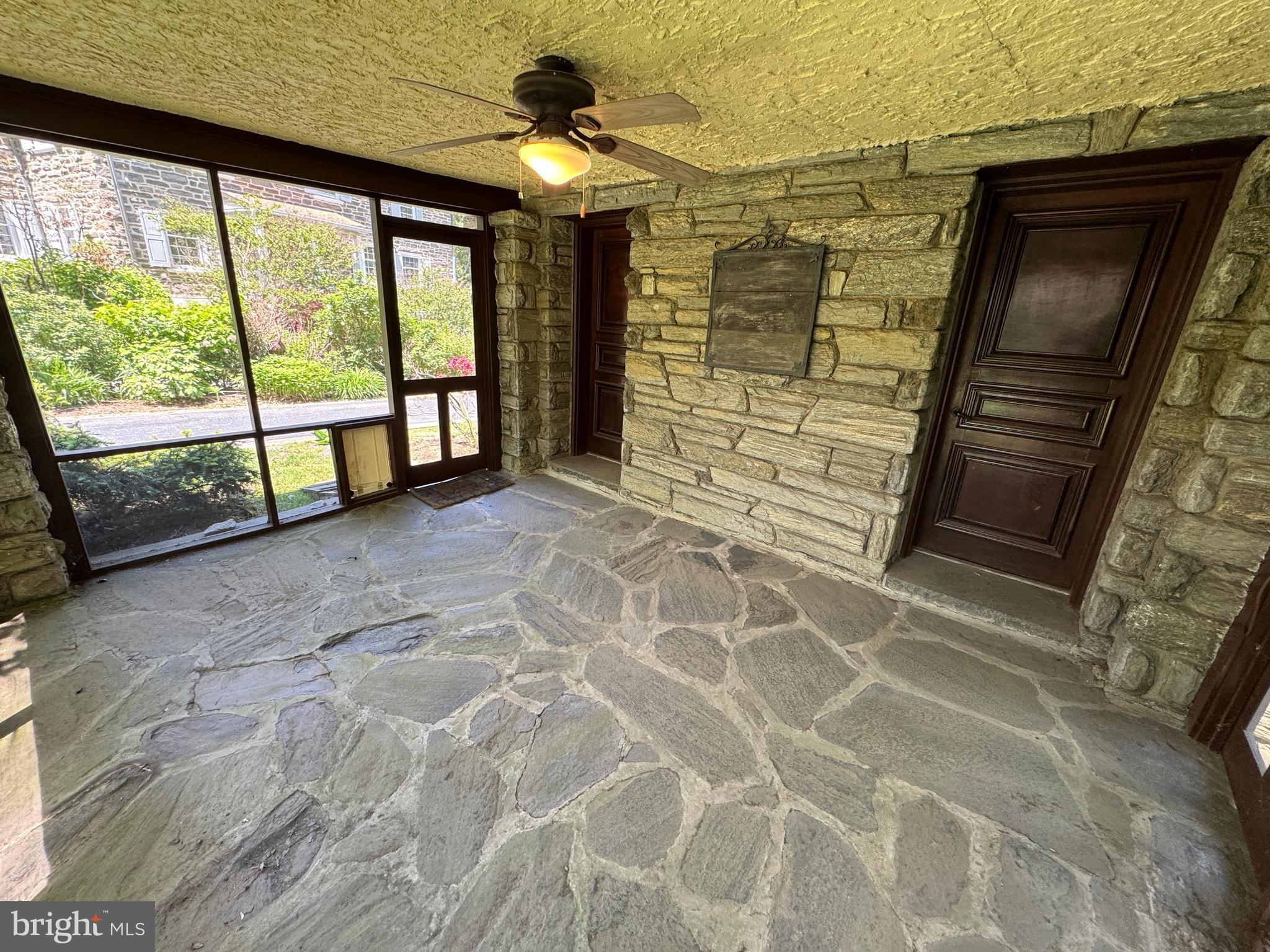 1217 Medford Road Wynnewood, PA 19096 - Photo 65 of 92 Screened Porch Driveway Door