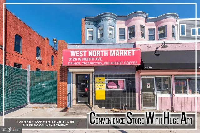 $224,900 | 3126 West North Avenue, Baltimore, MD 21216