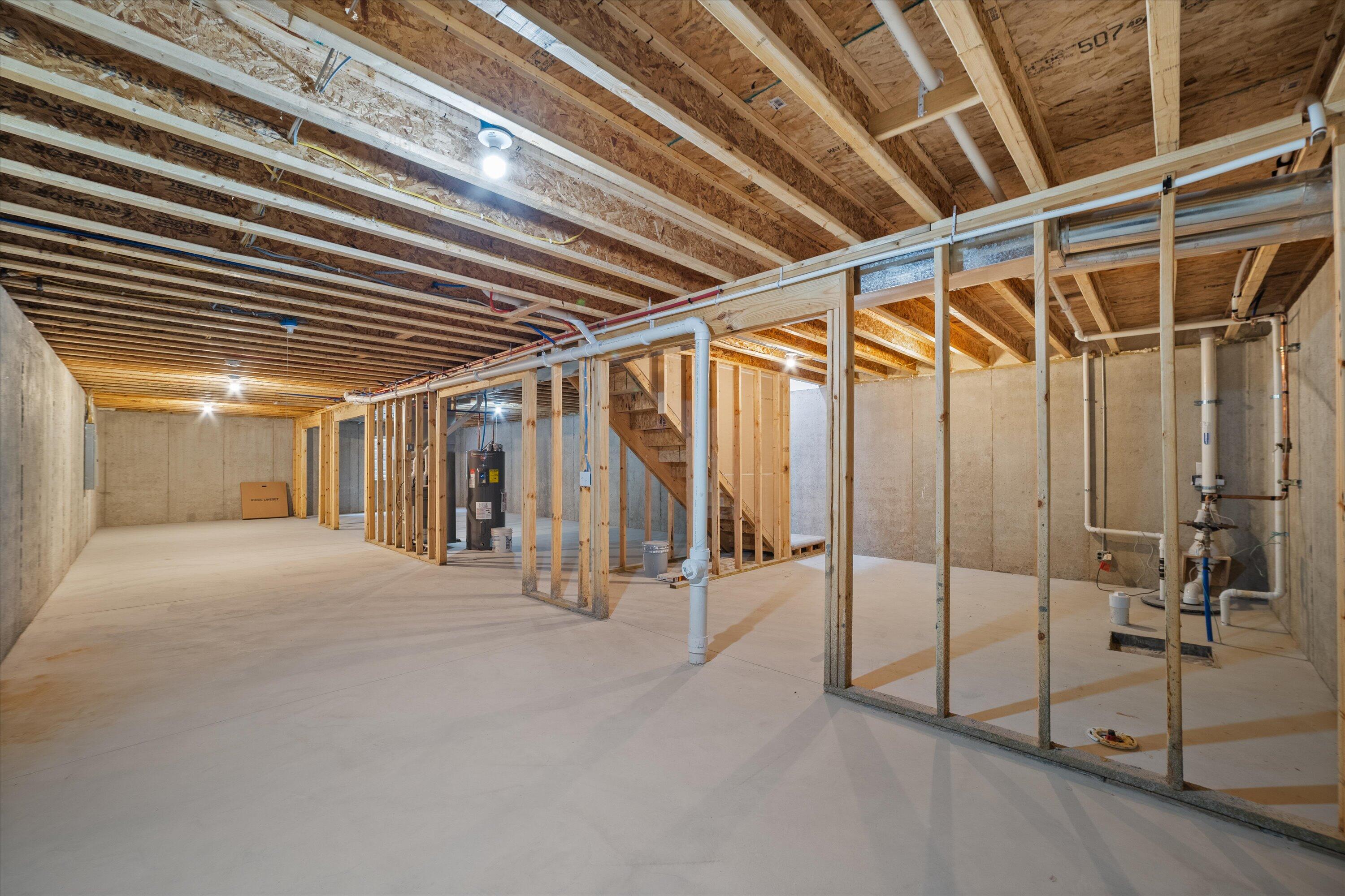 114 Dean Road Belgium, WI 53004 - Photo 24 of 33 Basemnt plumbed for bathroom