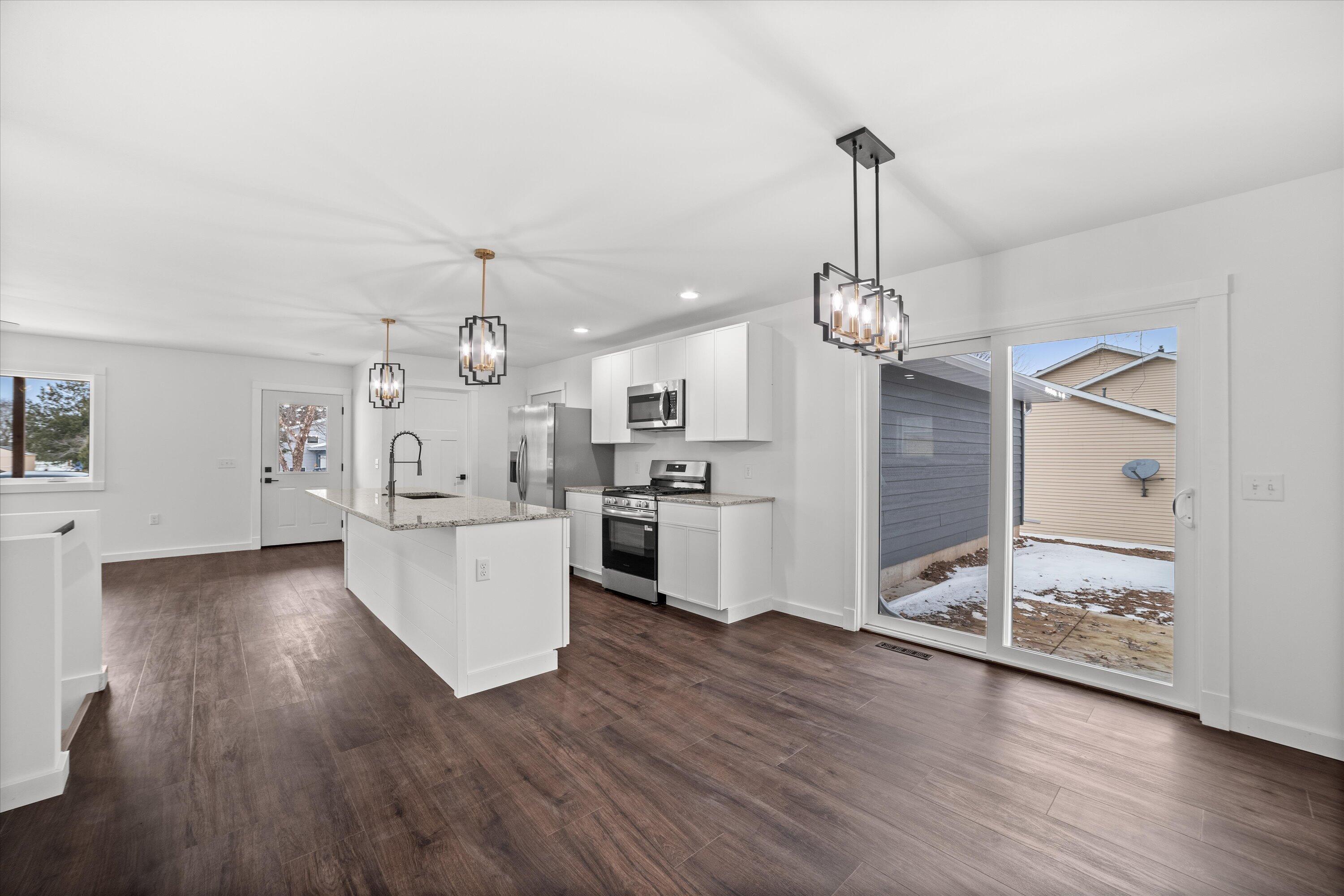 114 Dean Road Belgium, WI 53004 - Photo 8 of 33 Dining room sliding doors to patio