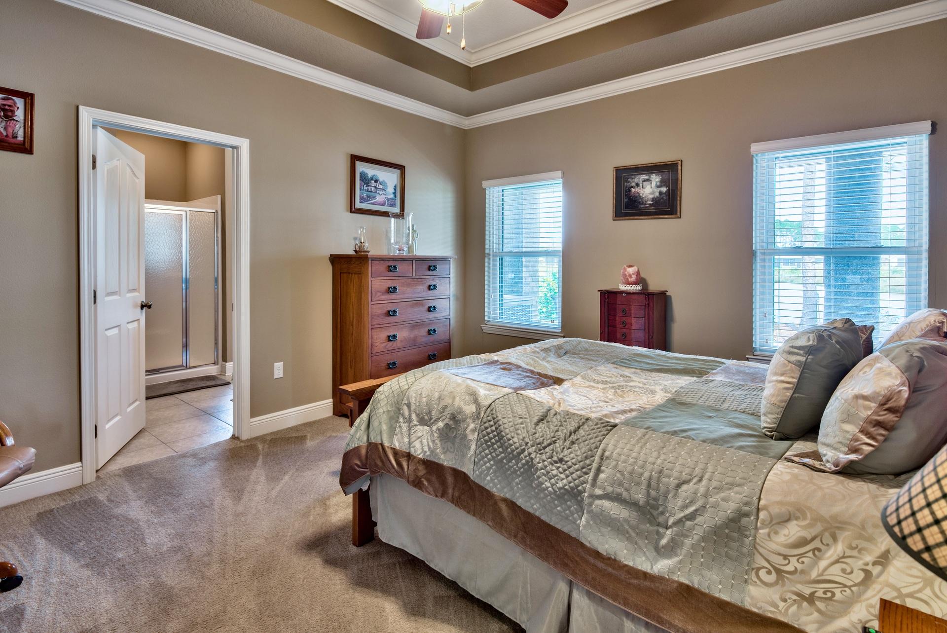 465 Pin Oak Loop Santa Rosa Beach, FL 32459 - Photo 12 of 38 a bedroom with a bed and a dresser