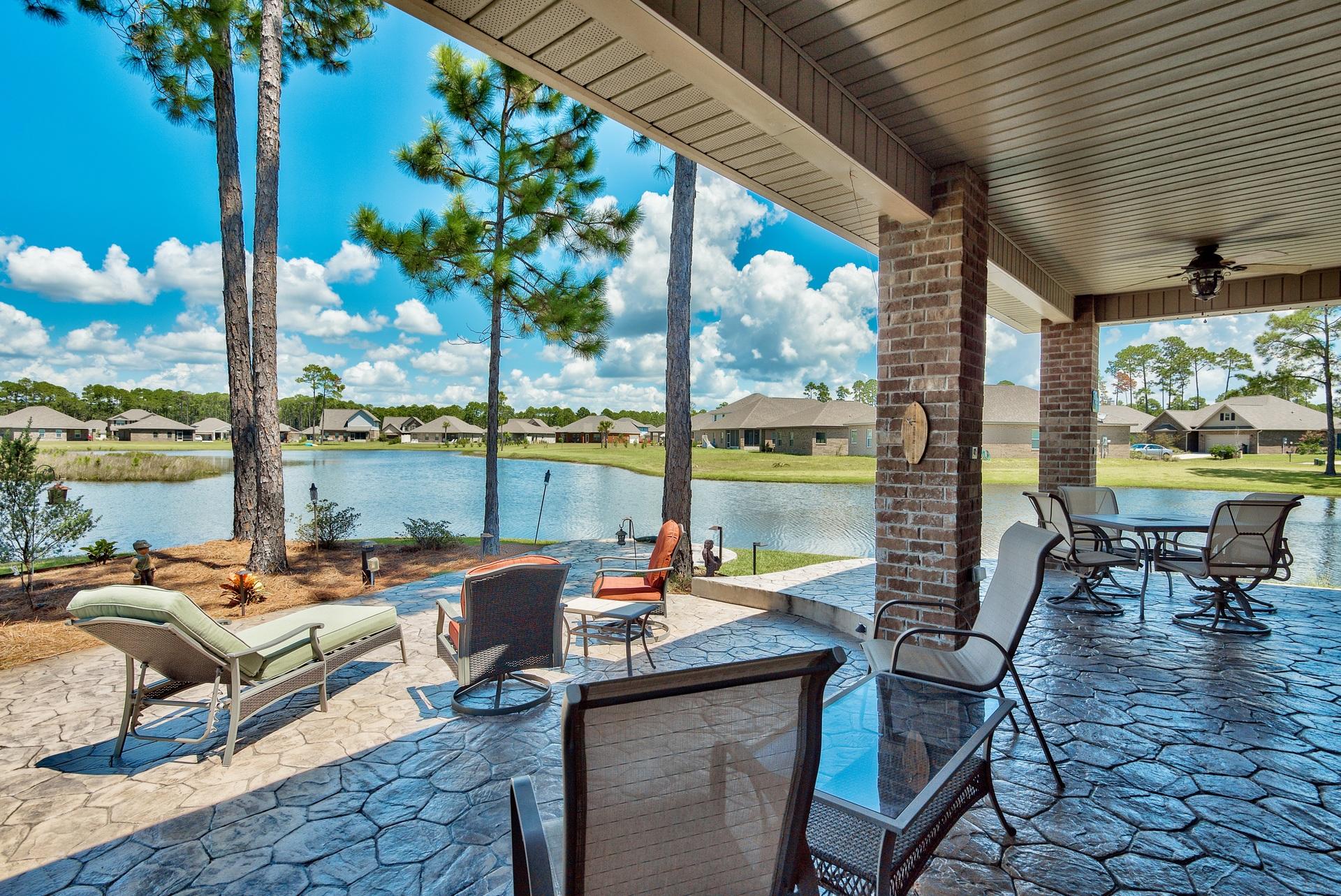 465 Pin Oak Loop Santa Rosa Beach, FL 32459 - Photo 21 of 38 a sitting area with furniture and outdoor space