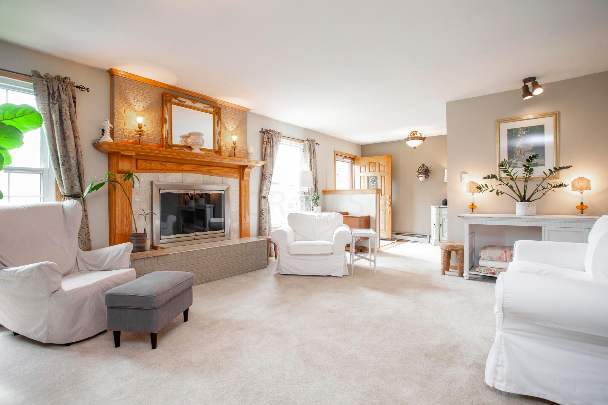 4979 Nickelson Road Prospect, OH 43342 - Photo 18 of 68 Living room with fireplace
