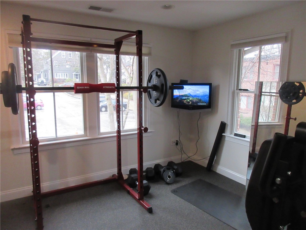 270 Waterman Street, Unit A Providence, RI 02906 - Photo 7 of 16 2nd floor, # 2 bedroom, being used as a workout room