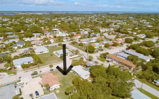 a view of residential space with city view