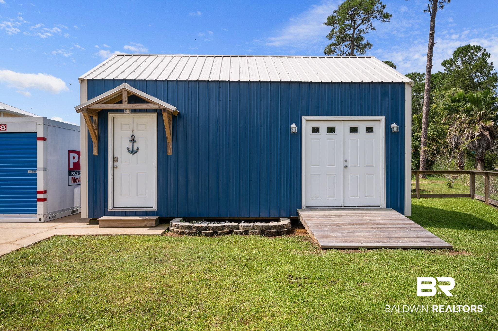 15425 Dauphin Island Parkway Coden, AL 36523 - Photo 39 of 47 Storage Shed