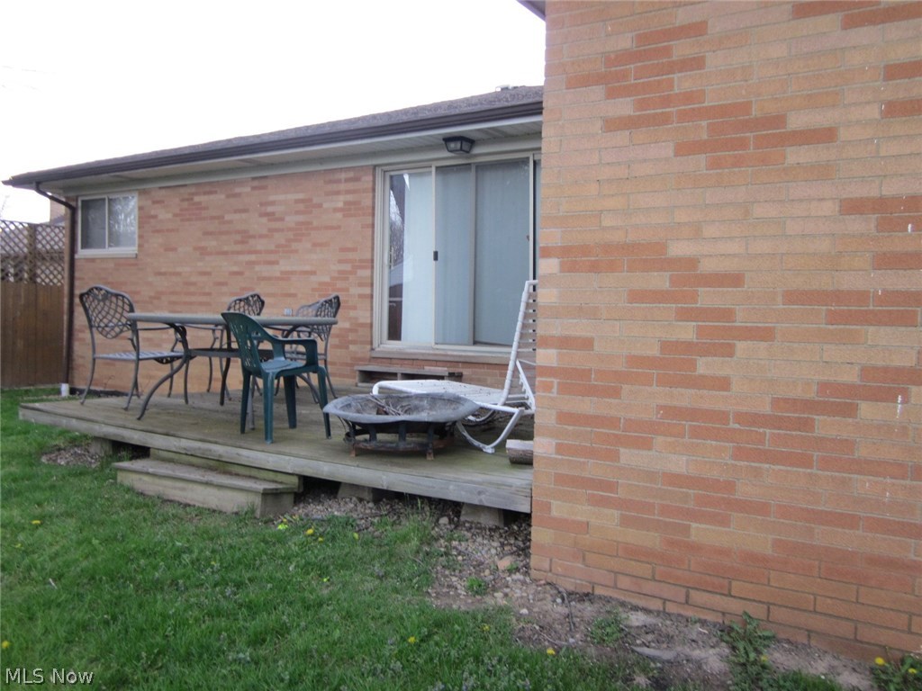13587 Whitney Road Strongsville, OH 44136 - Photo 21 of 21 Back patio area for Apt A