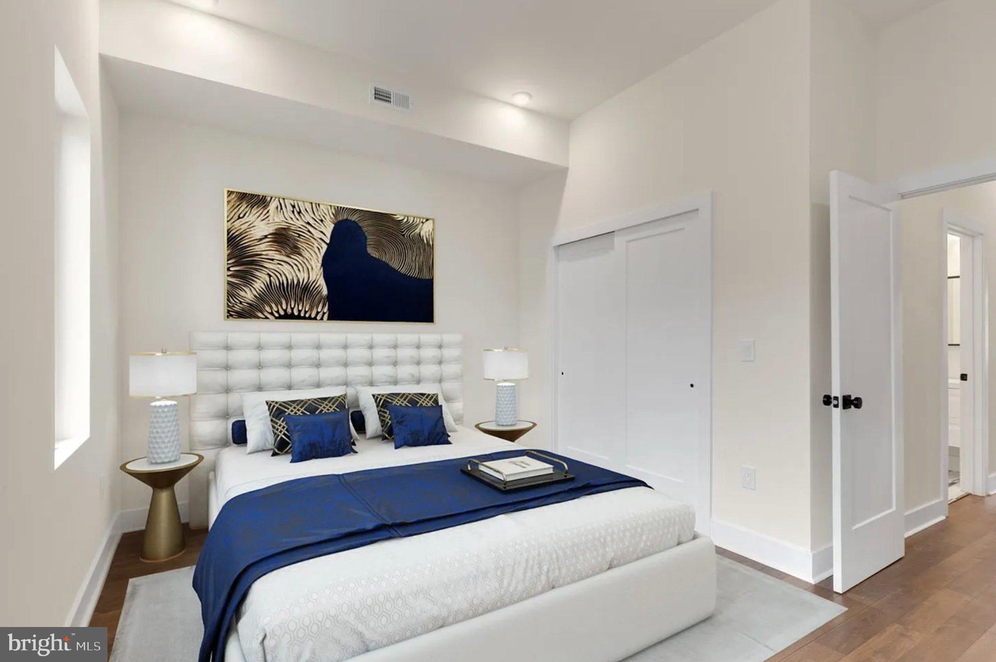 2719 Lefevre Street Philadelphia, PA 19137 - Photo 18 of 33 Serene bedroom with modern elegance.