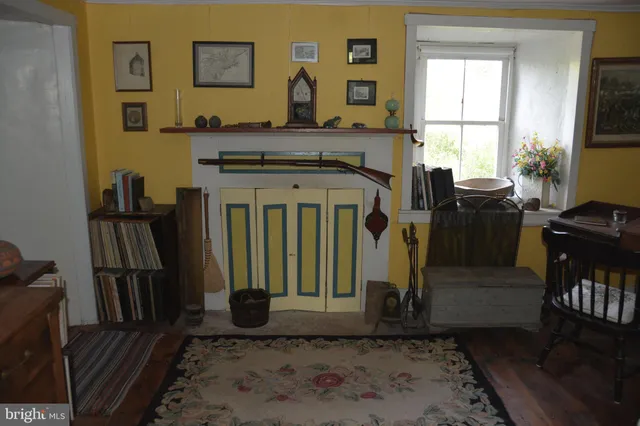 a view of water heater room