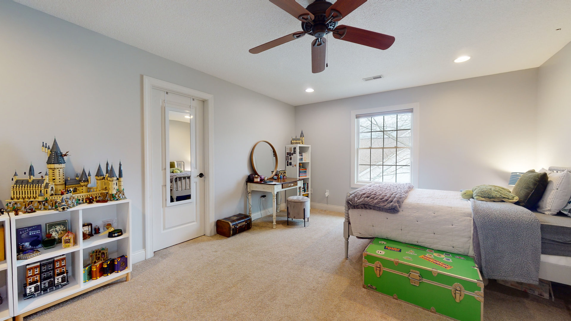 1303 East White Oak Road Mahomet, IL 61853 - Photo 30 of 64 a bedroom with furniture and a window