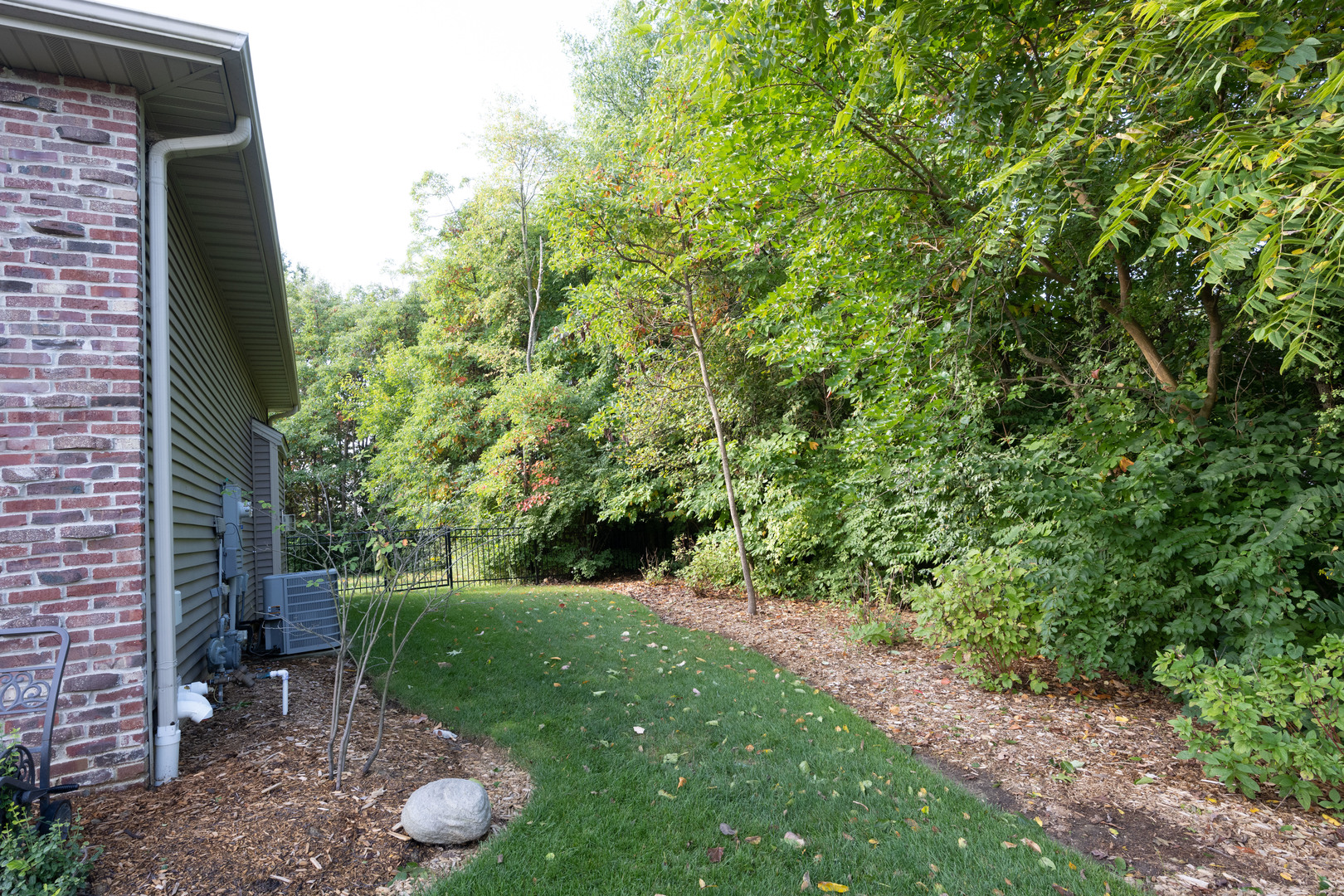 1303 East White Oak Road Mahomet, IL 61853 - Photo 51 of 64 a backyard of a house with lots of green space