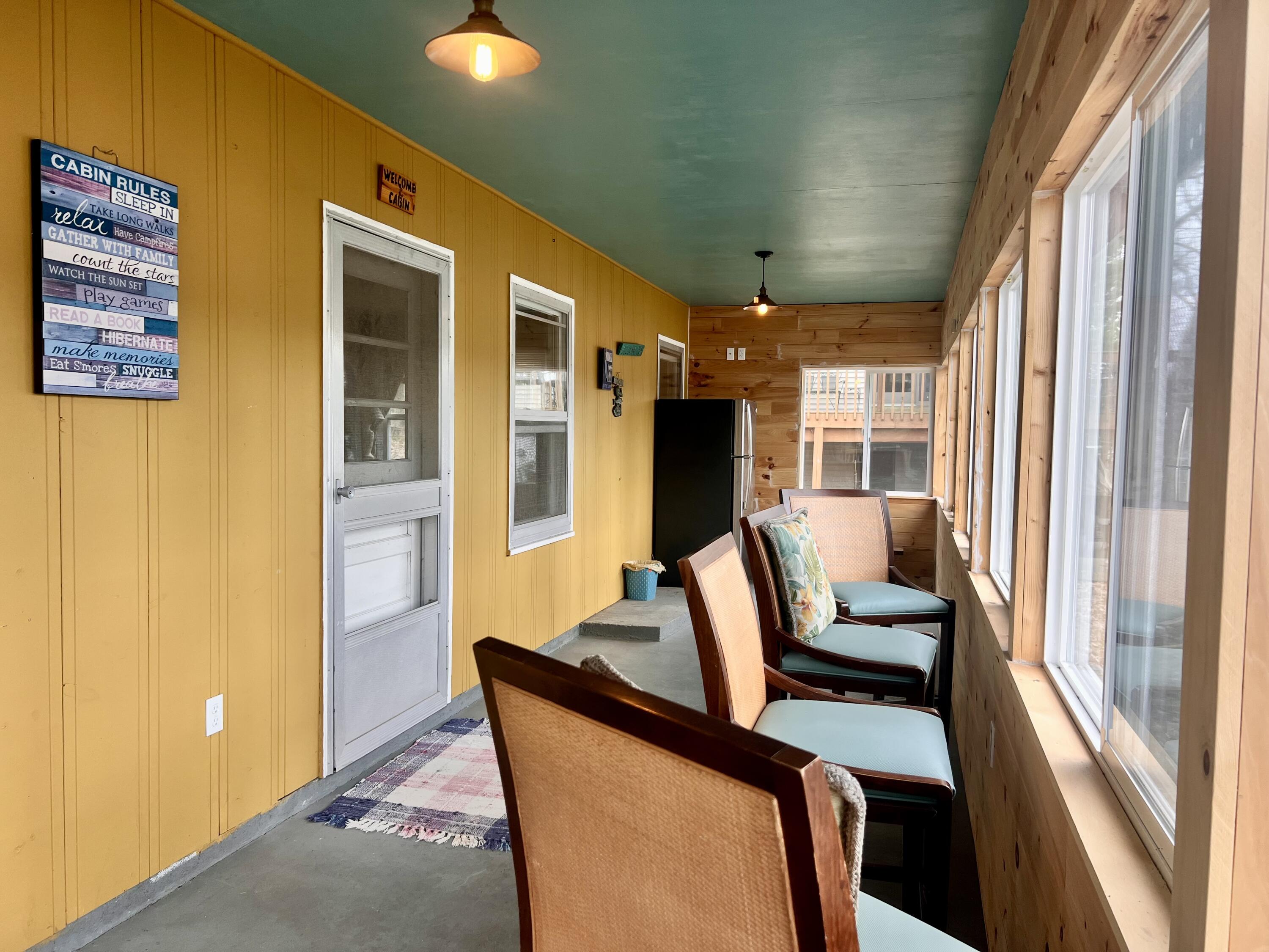 5619 East Deer Road Fountain, MI 49410 - Photo 11 of 27 Enclosed Porch