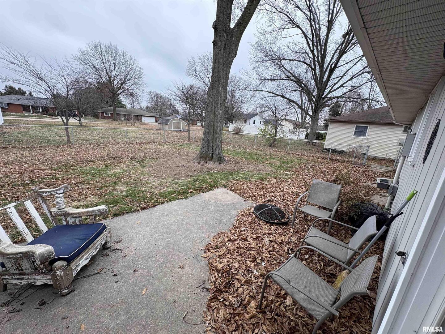 623 Meadowbrook Lane Centralia, IL 62801 - Photo 15 of 16 a view of backyard with outdoor seating