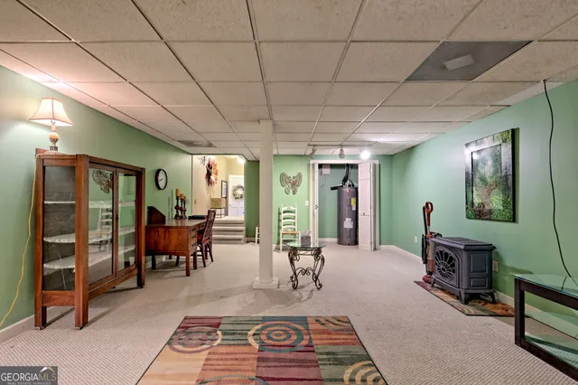 a view of storage and utility room