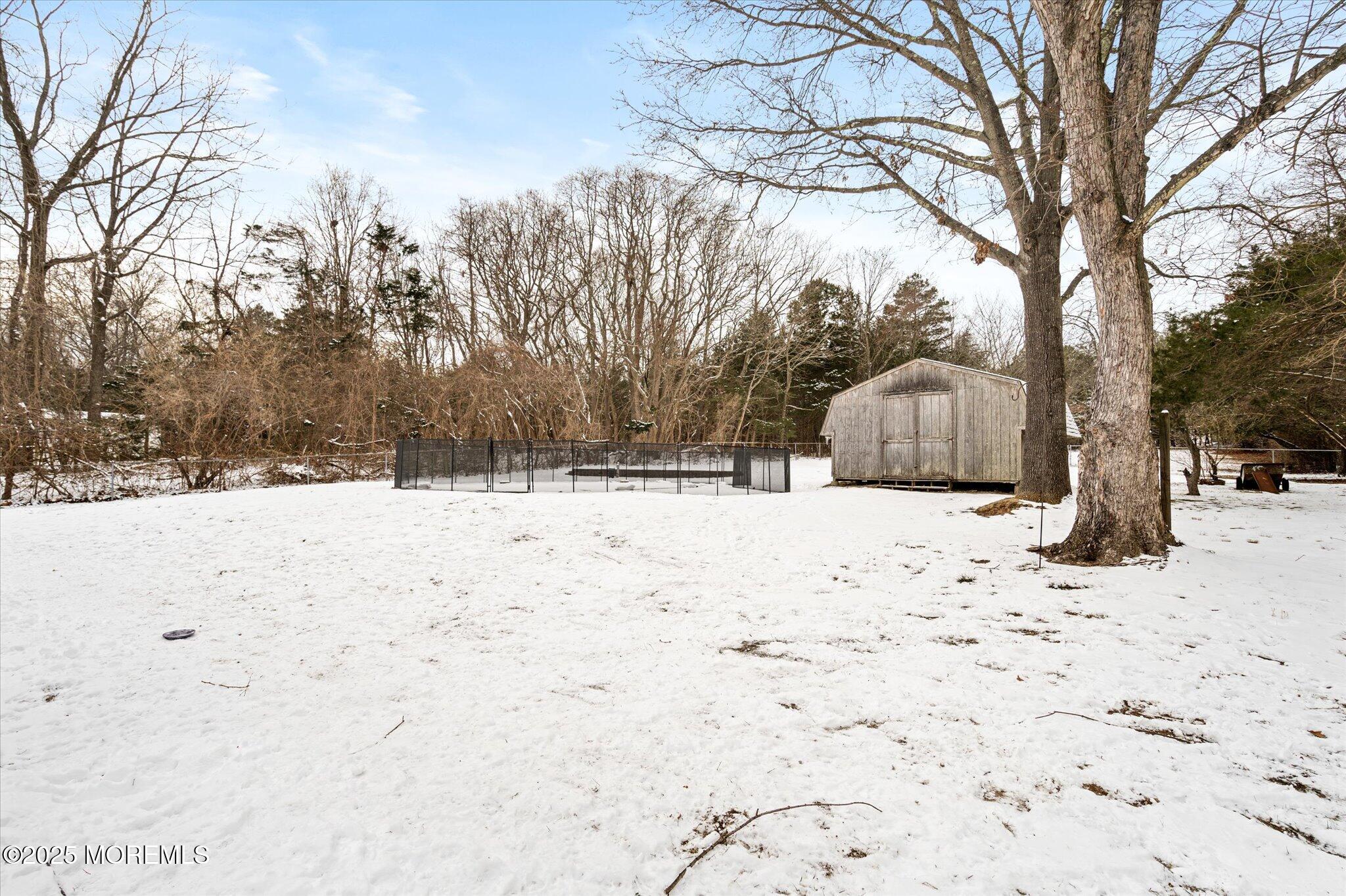 90 Valley Road Jackson, NJ 08527 - Photo 34 of 44 a view of snow covered with snow in middle of snow