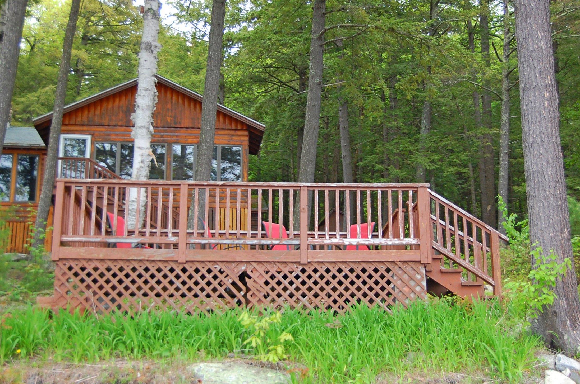 232 Augusta Road Rome, ME 04963 - Photo 60 of 67 house deck close up