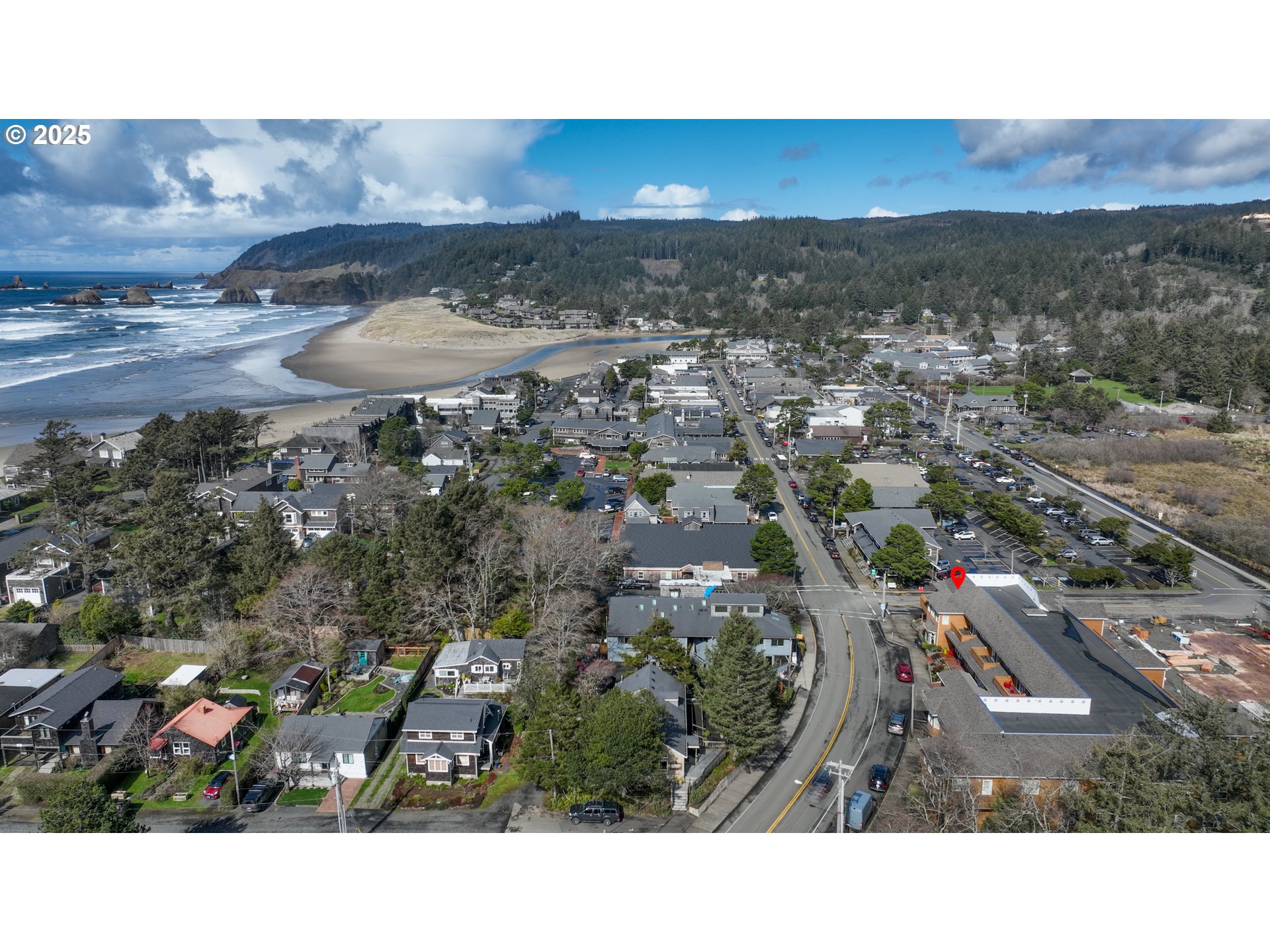 123 South Hemlock Street, Unit 201 Cannon Beach, OR 97110 - Photo 3 of 48 a picture of city view