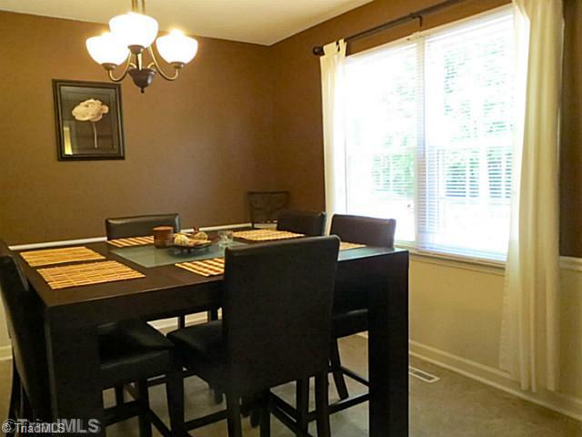 700 Shellhabour Boulevard Rural Hall, NC 27045 - Photo 5 of 16 Dining Room. Formal Dining with newer flooring and paint