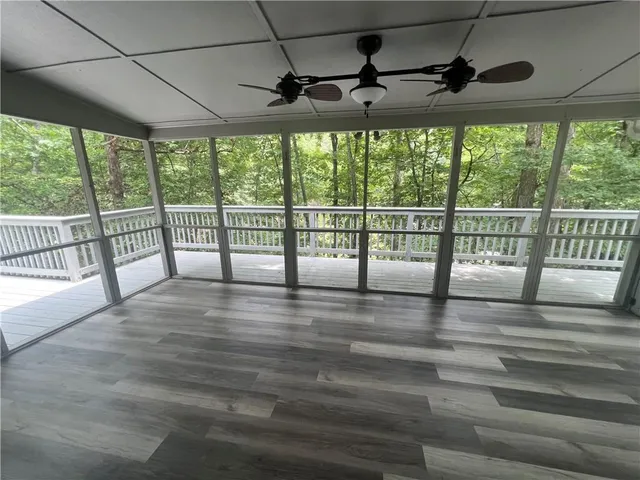 a view of a interior of the room