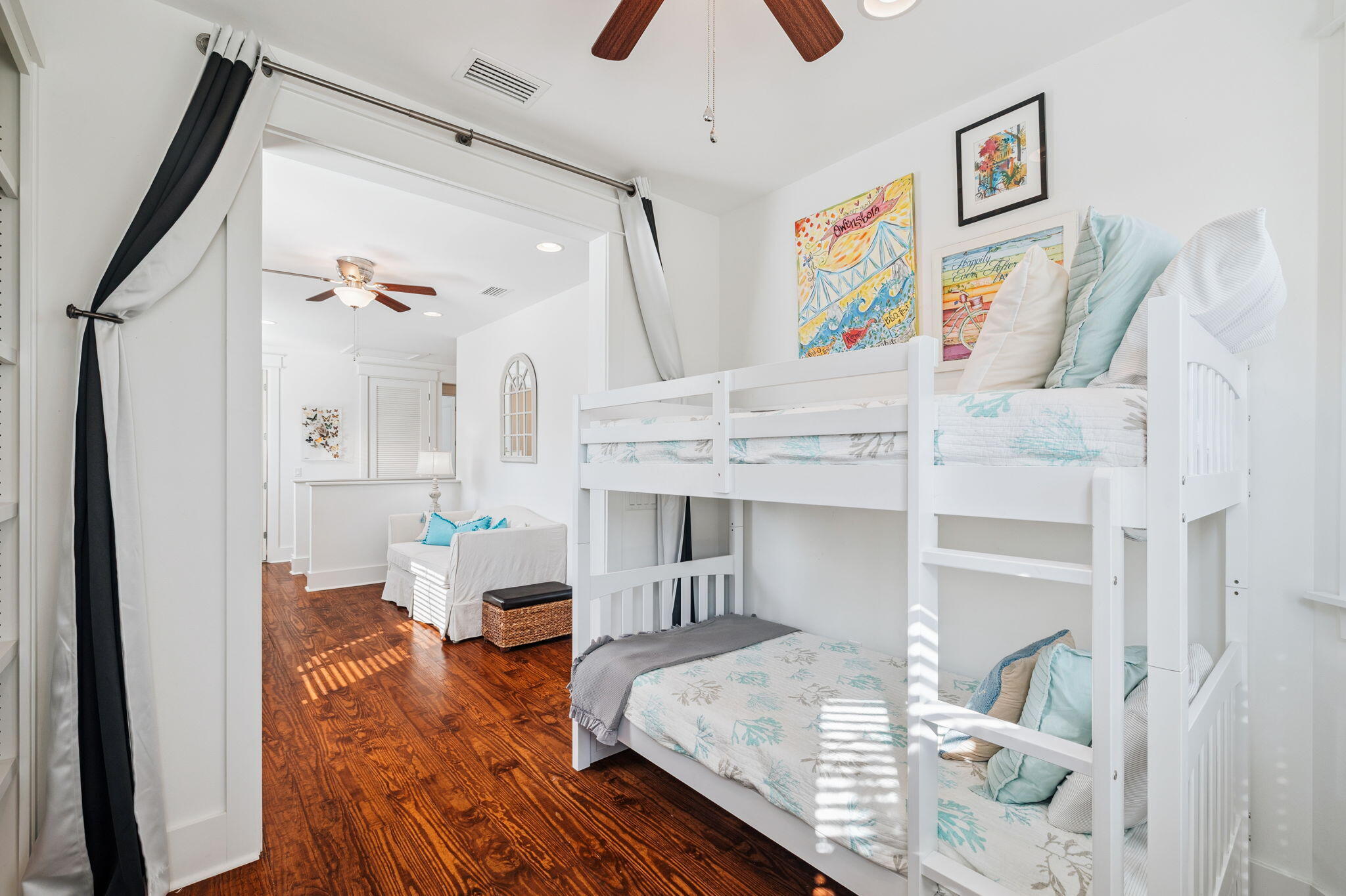 844 Sandgrass Boulevard Santa Rosa Beach, FL 32459 - Photo 41 of 74 a living room with furniture and a fireplace