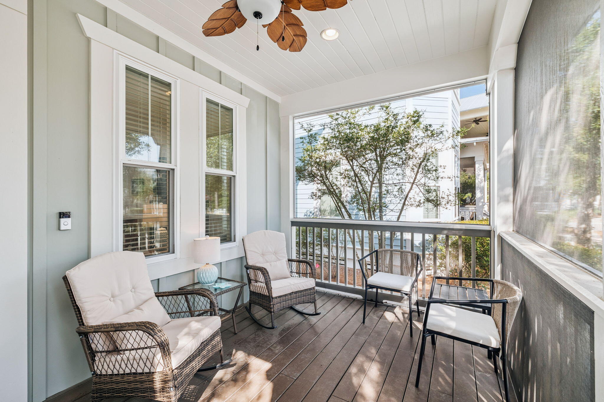844 Sandgrass Boulevard Santa Rosa Beach, FL 32459 - Photo 55 of 74 a living room with furniture and a large window