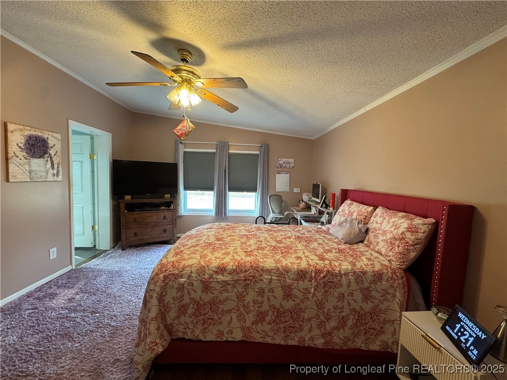 100 Wallace McClean Road Raeford, NC 28376 - Photo 29 of 38 a bed room with a bed and a television