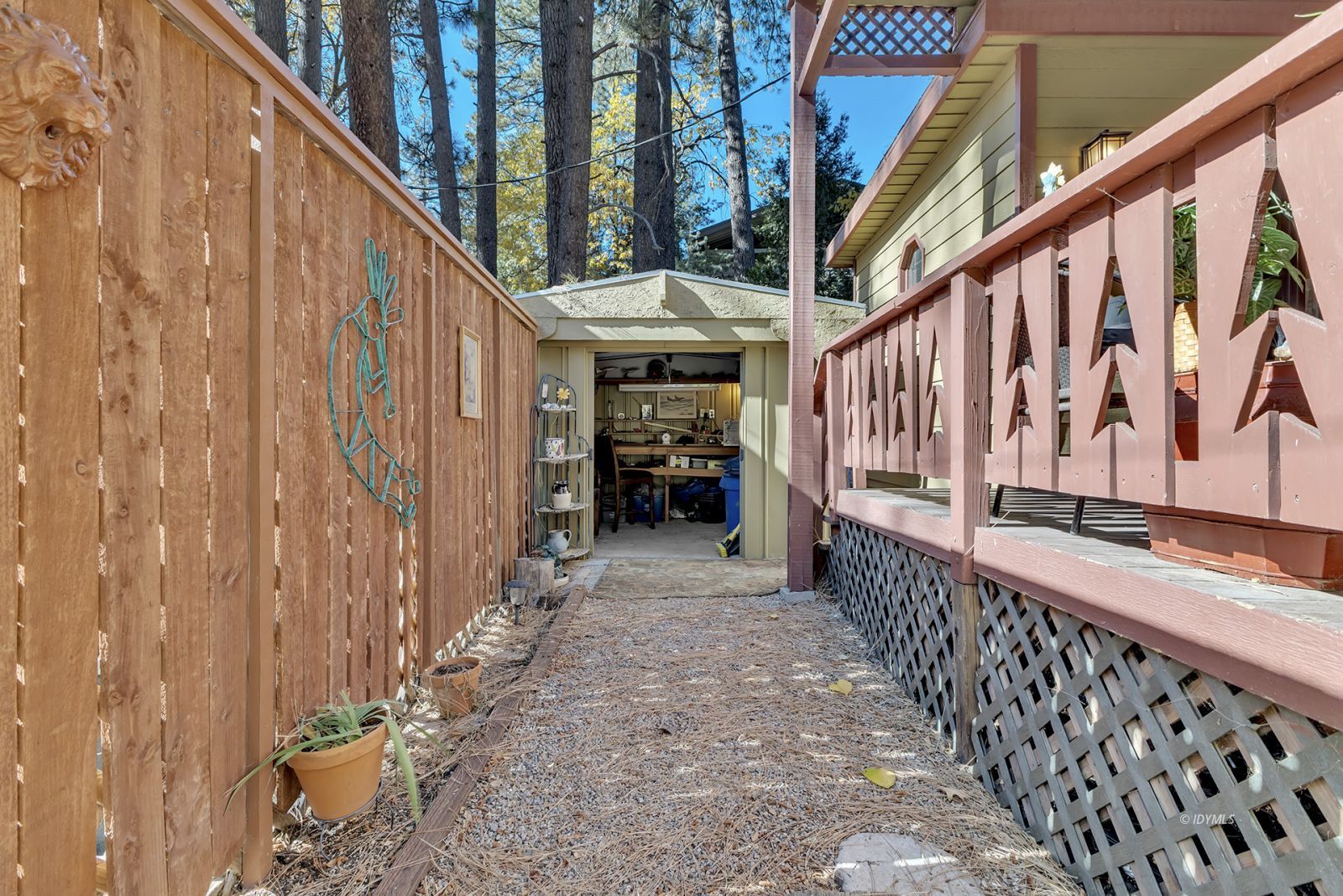 25955 Highway 243, Unit 18 Idyllwild, CA 92549 - Photo 40 of 46 a view of entryway with stairs