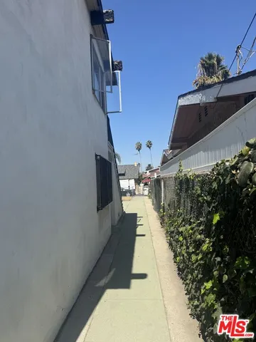 a car parked in front of a house