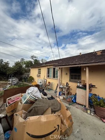 a room with furniture and a window