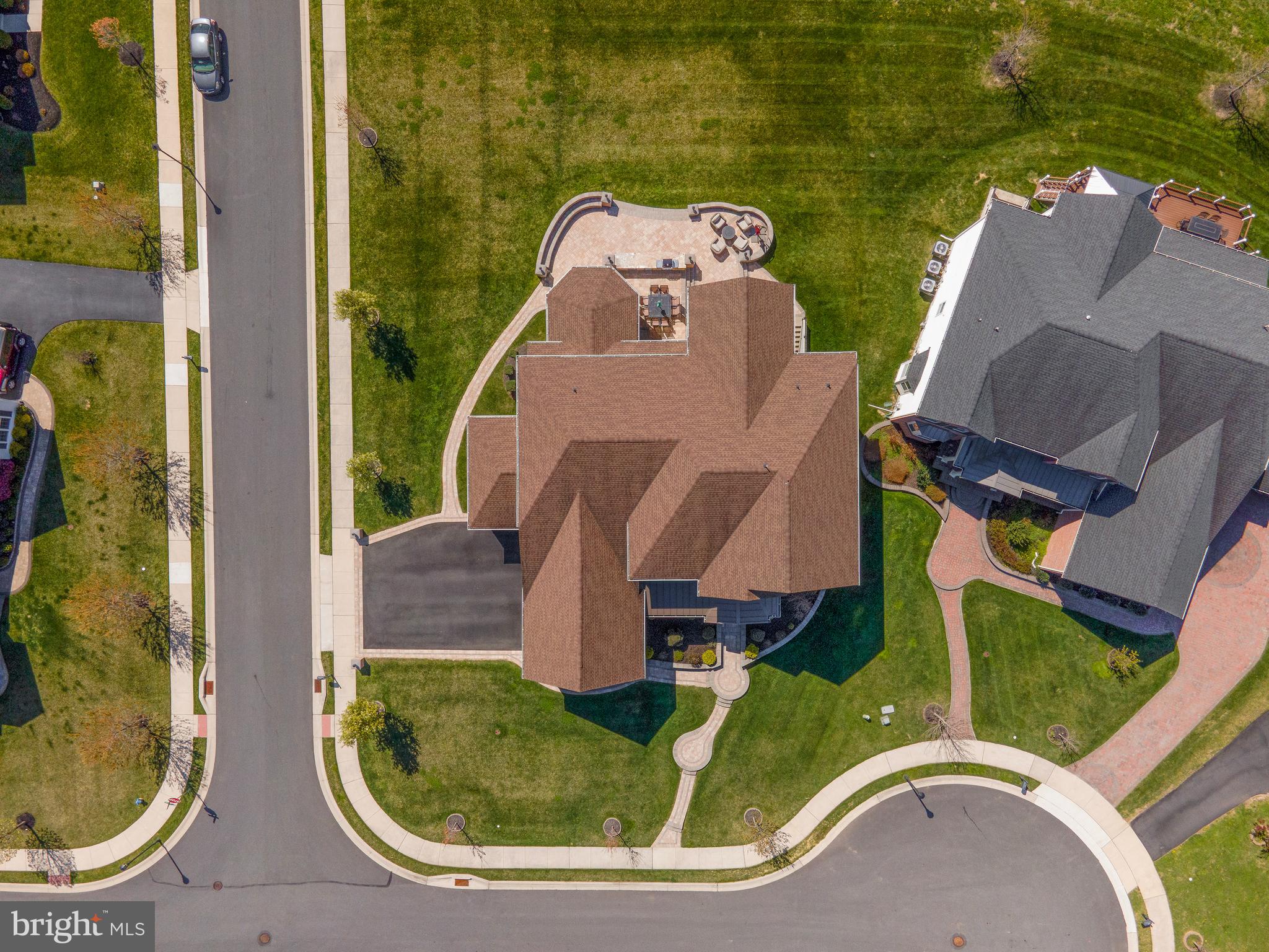 1045 Matthew Way New Castle, DE 19720 - Photo 57 of 62 an aerial view of a house with a swimming pool
