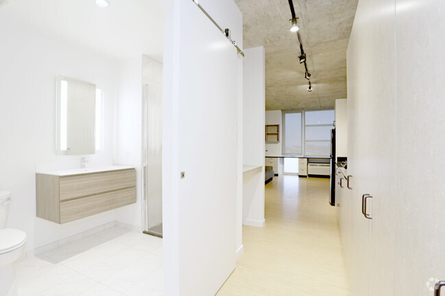 Undisclosed Address Chicago, IL 60642 - Photo 8 of 9 a view of entryway and hall