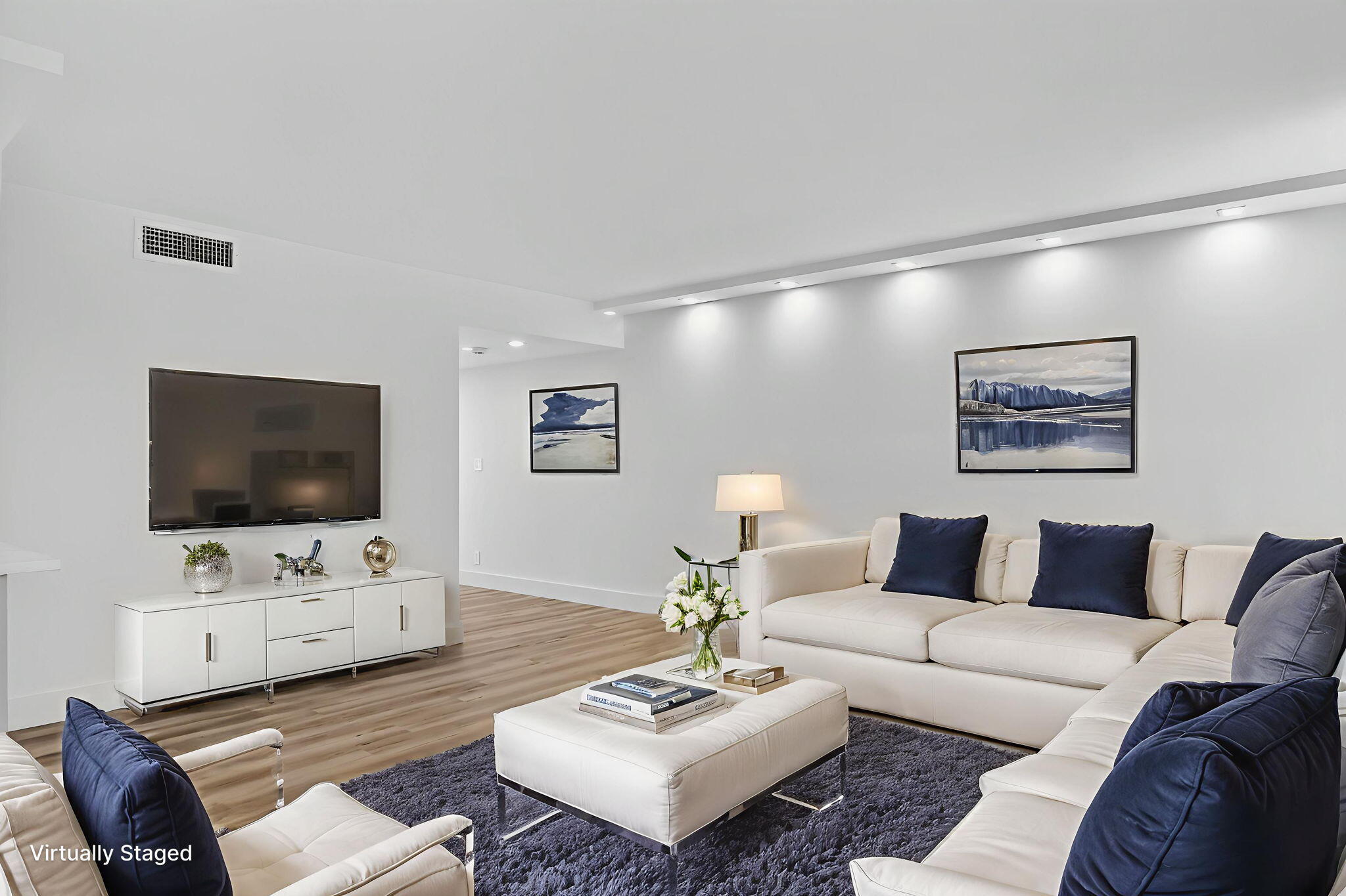 Living room option setup