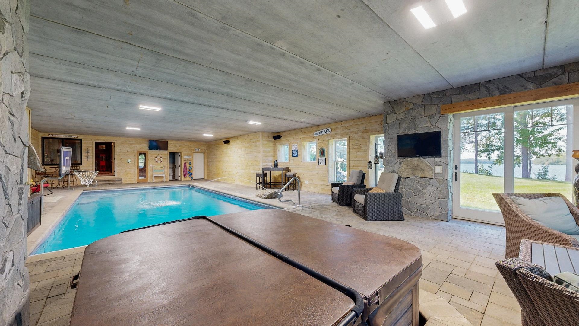 N1211 East Side Road Birchwood, WI 54817 - Photo 46 of 70 View of indoor pool