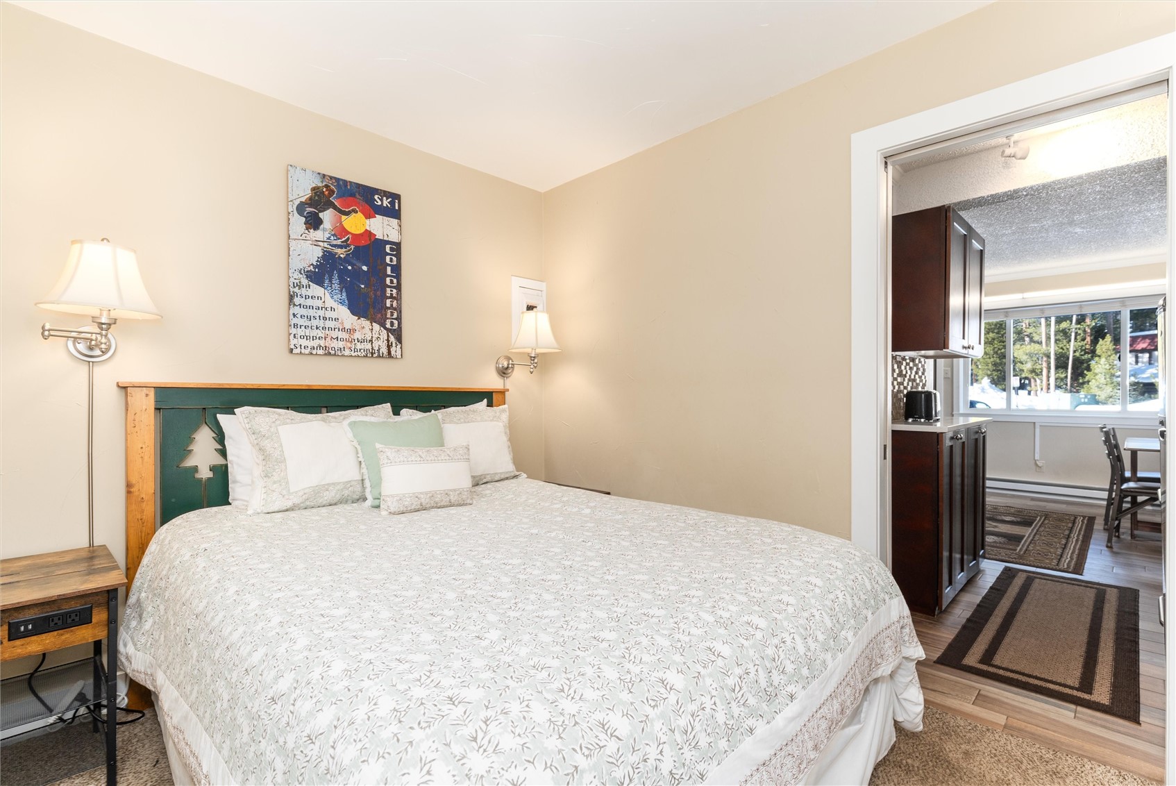 110 Sawmill Road, Unit 4B Breckenridge, CO 80424 - Photo 19 of 28 The perfect place to tuck in after long days exploring the mountains by skis, boards, bikes, or foot!