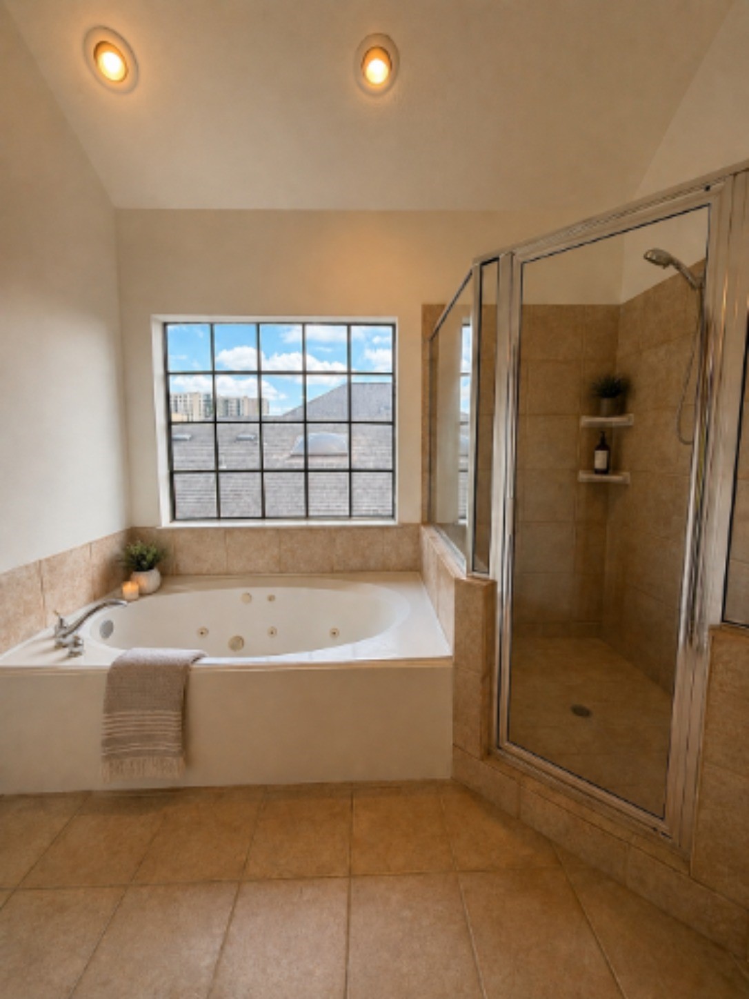 1213 Dunlavy Street Houston, TX 77019 - Photo 20 of 27 a bathroom with a bathtub and a shower