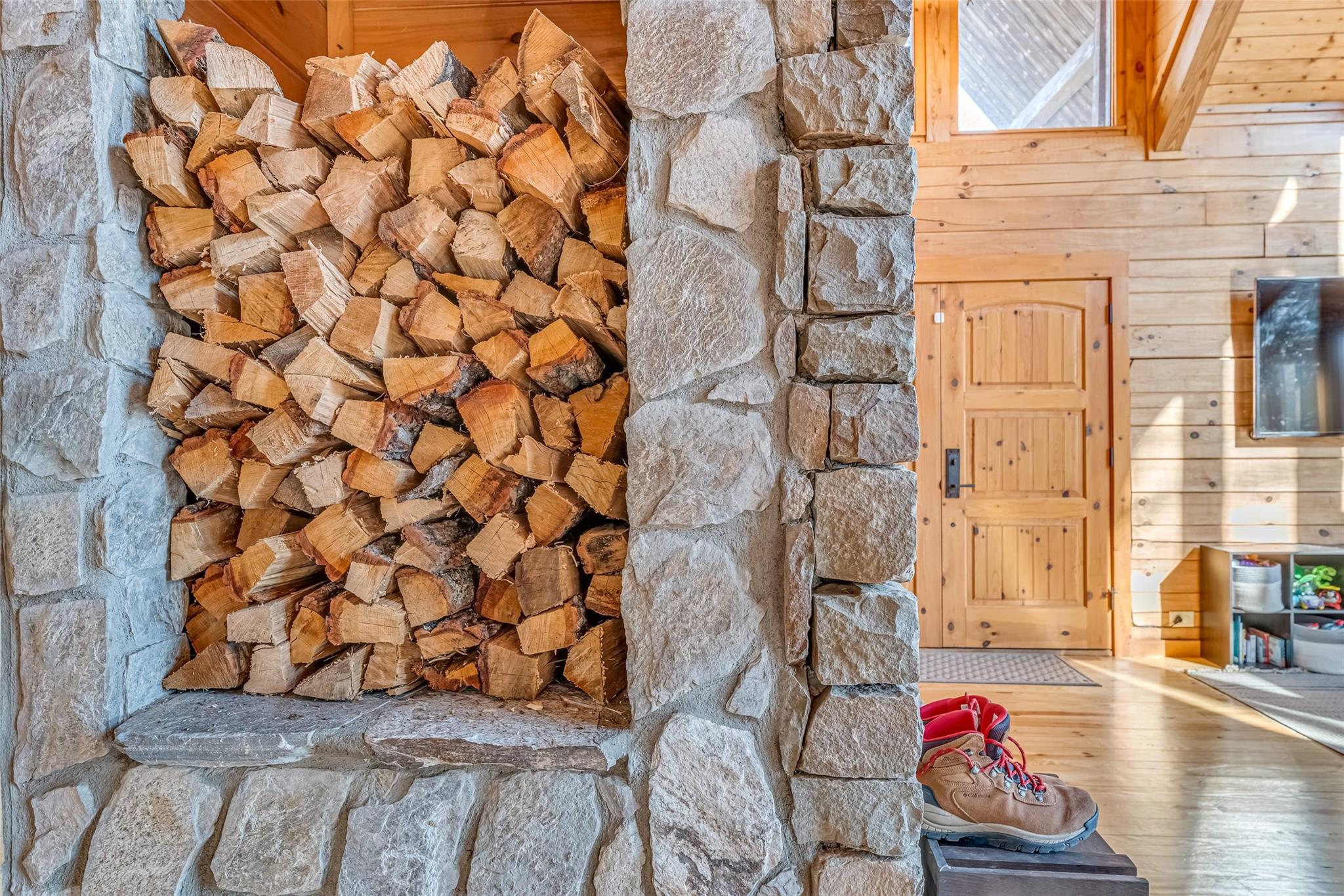 61 North Boundary Rd Mill Spring Mill Spring, NC 28756 - Photo 18 of 46 a view of a door with an outdoor space
